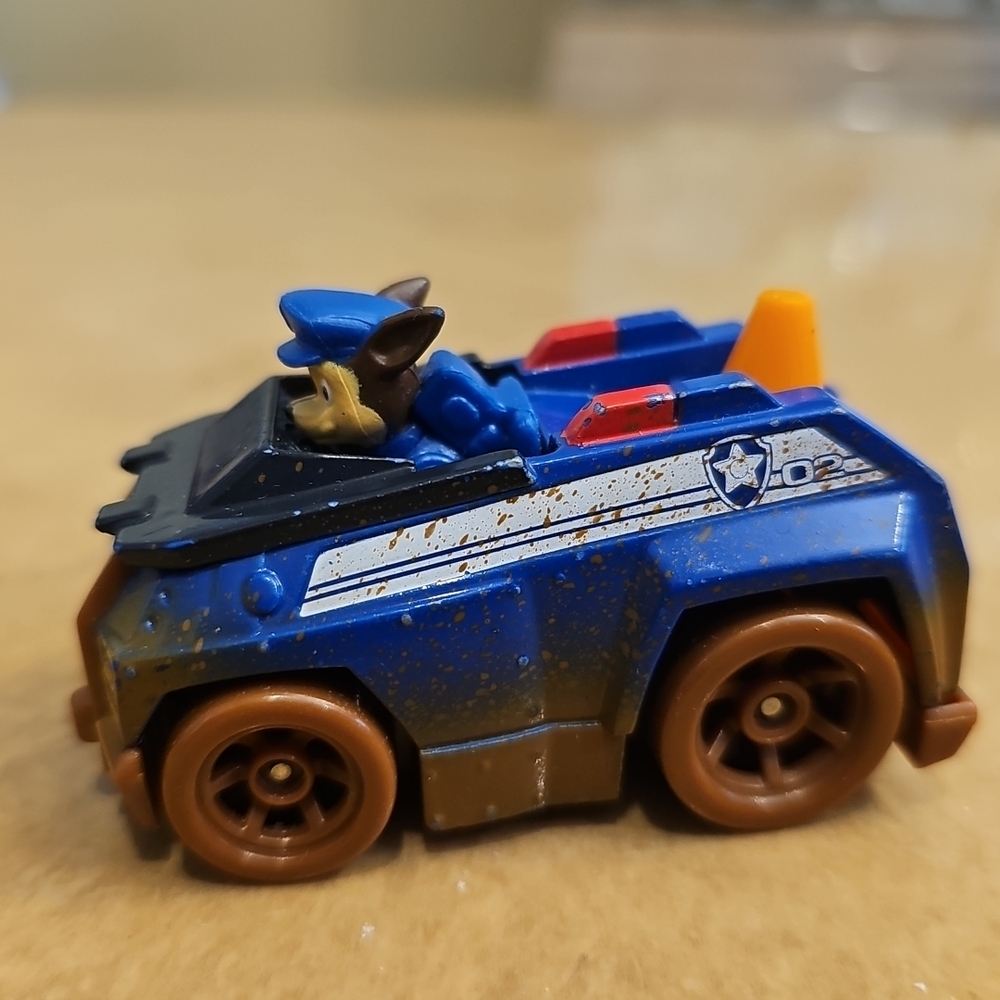 Paw Patrol True Metal Die Cast Off Road Chase Muddy Police Car Toy